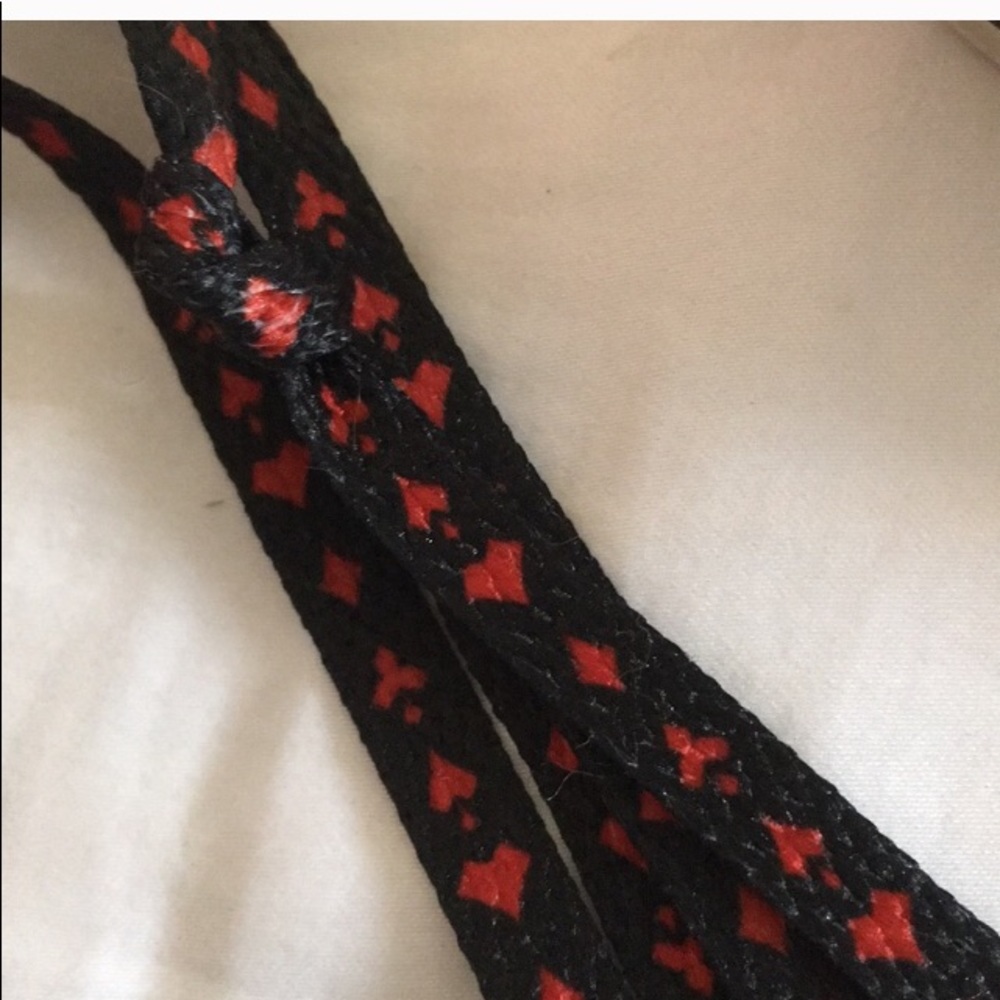 Harley Quinn converse laces